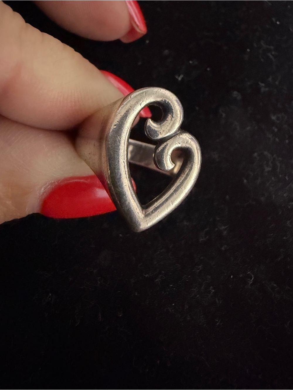 James Avery Sterling silver ring